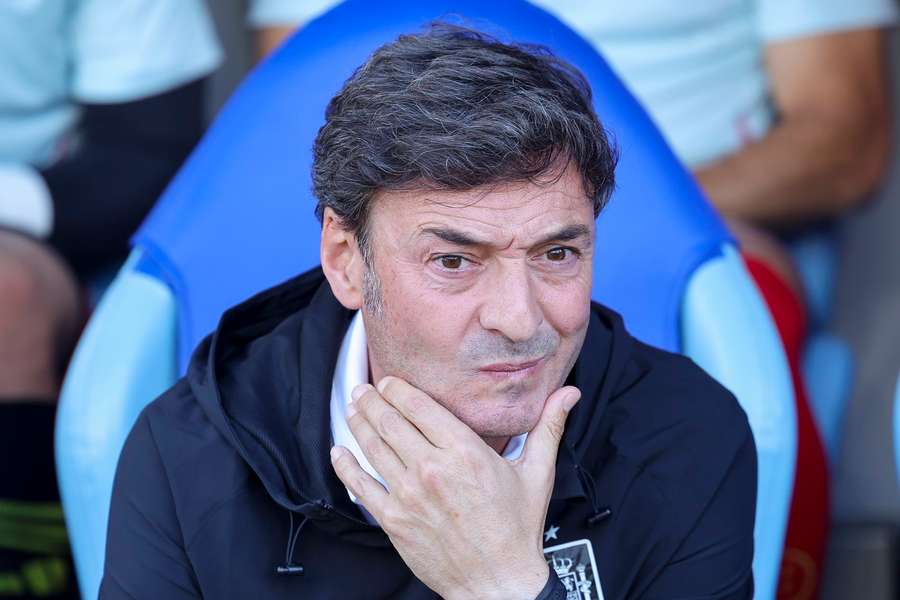 Trenér Santi Denia.