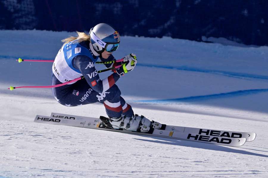 Lindsey Vonn è in corsa per il ritorno ai Giochi Olimpici invernali del 2026.