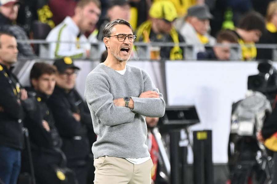 Niko Kovac an der Seitenlinie Niko Kovac an der Seitenlinie