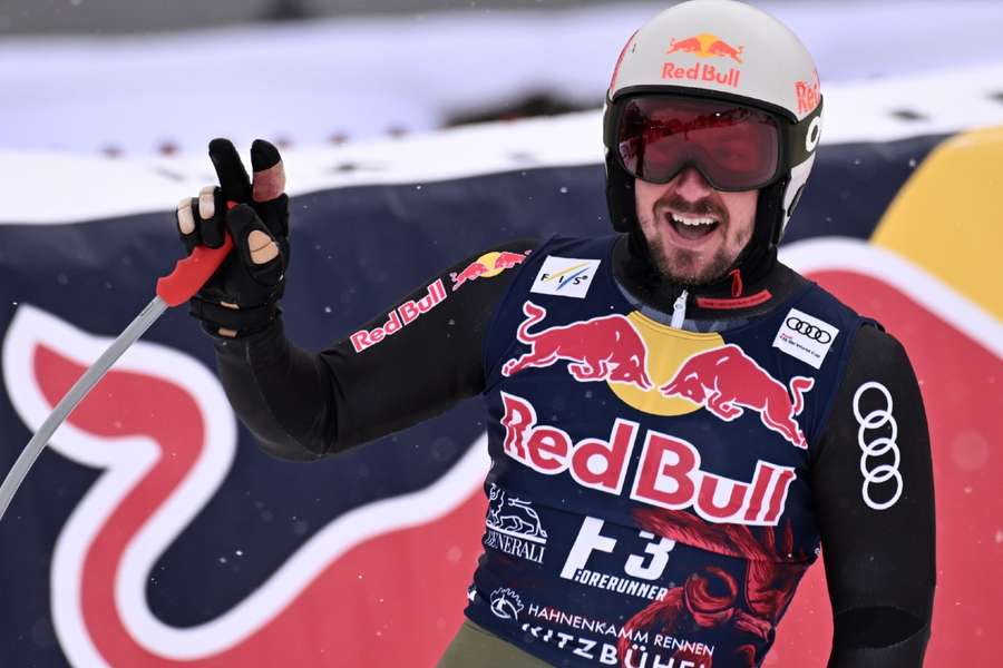 Hirscher in 2022 tijdens de wereldbeker in Kitzbuhel