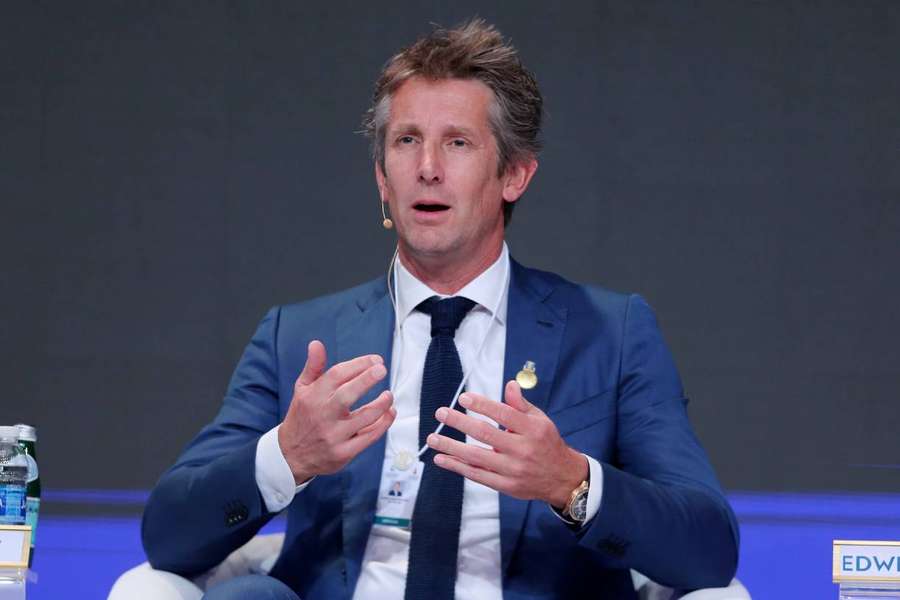 Edwin van der Sar was on holiday when he fell ill