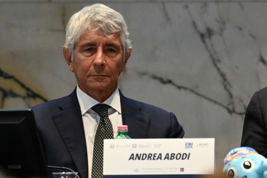 Andrea Abodi, responsável pela pasta do Desporto