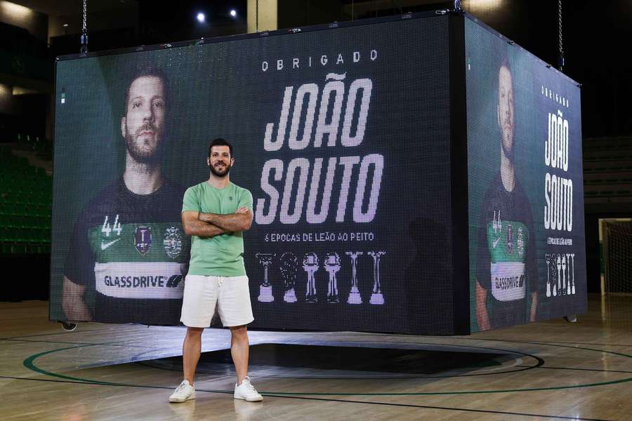João Souto fez 250 jogos pelo Sporting João Souto fez 250 jogos pelo Sporting