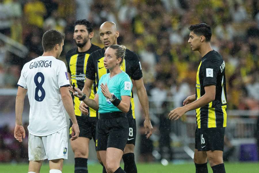 Garriga during the Auckland City-Al Ittihad match Garriga during the Auckland City-Al Ittihad match