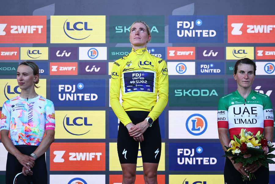 Vollering savoure "la plus belle des histoires" après son sacre sur le Tour de France Vollering savoure "la plus belle des histoires" après son sacre sur le Tour de France