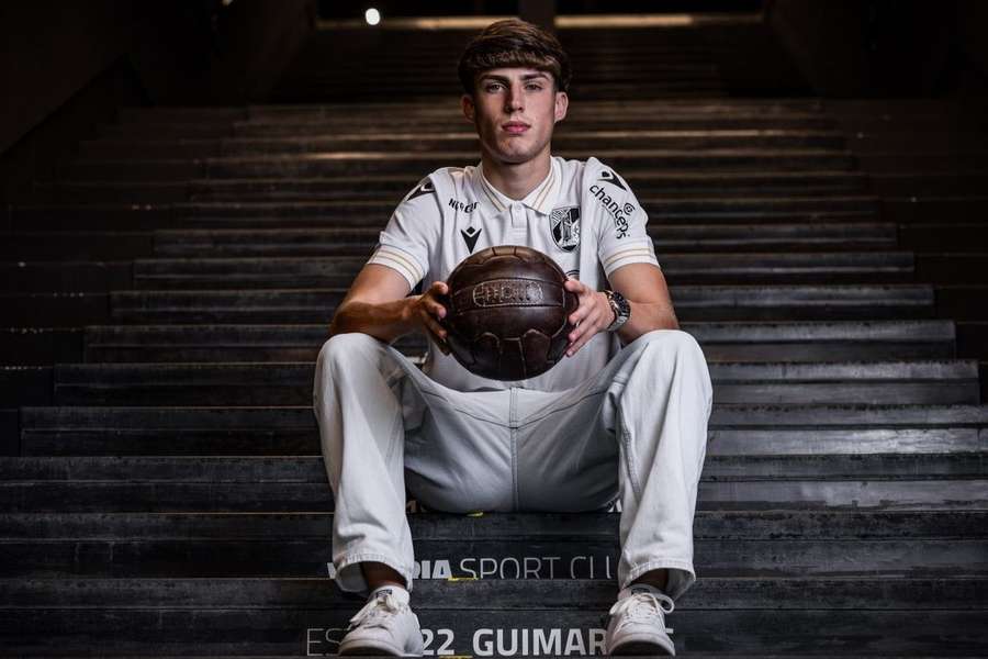 Diogo Sousa destacou-se no Vitória SC Diogo Sousa destacou-se no Vitória SC