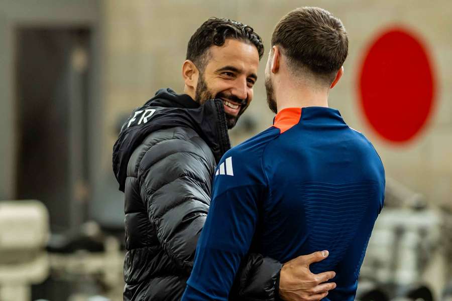 Ruben Amorim já conheceu alguns dos jogadores do Manchester United