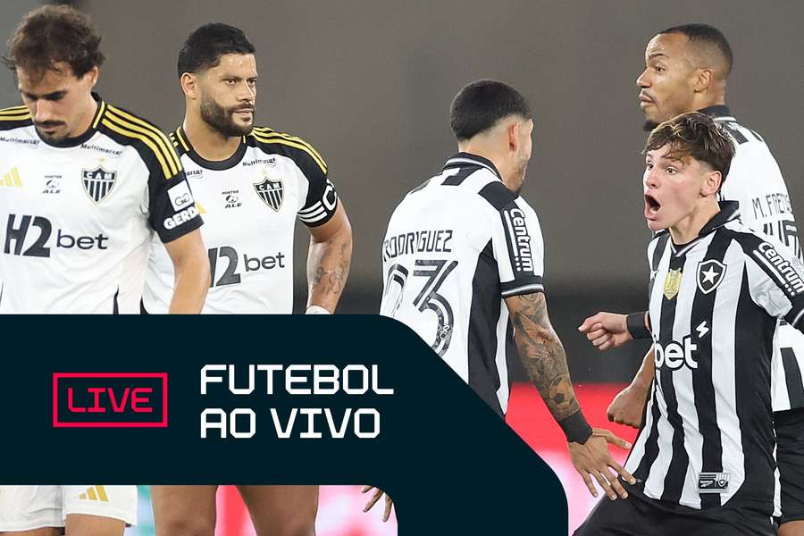Botafogo venceu Atlético-MG no Nilton Santos pelo Brasileirão