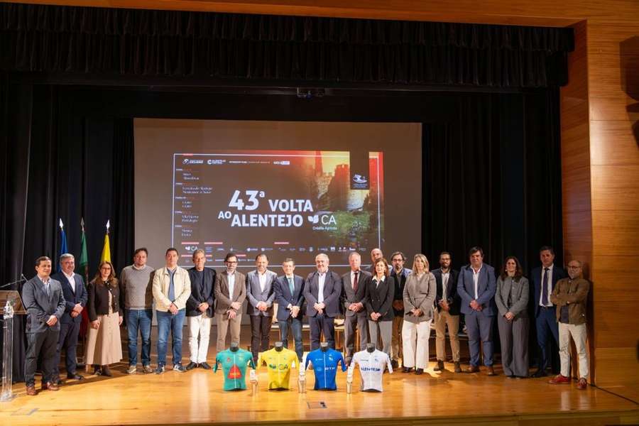 A apresentação da Volta ao Alentejo