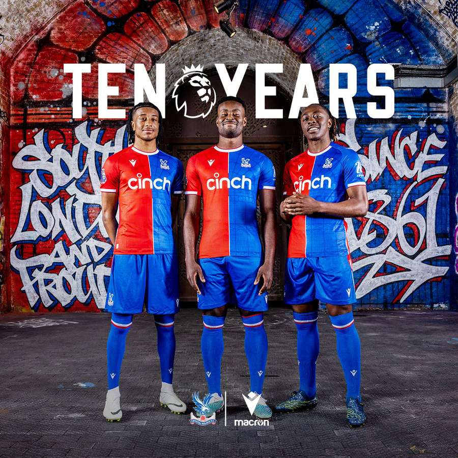 Kit 23/24 do Crystal Palace