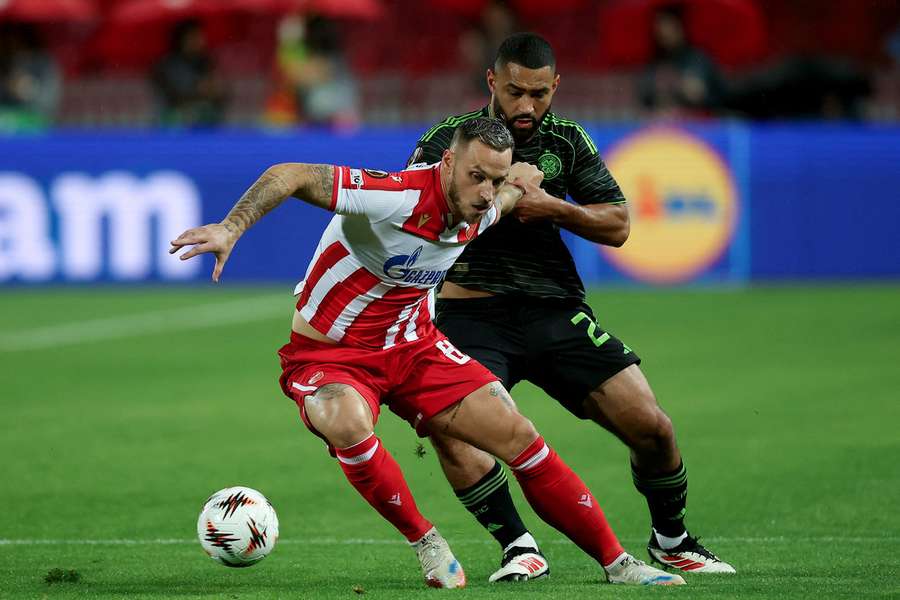 Empate em Belgrado entre Estrela Vermelha e Celtic
