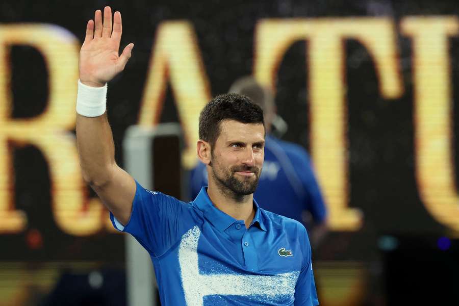 Novak Djokovic está em busca do seu 25º Grand Slam