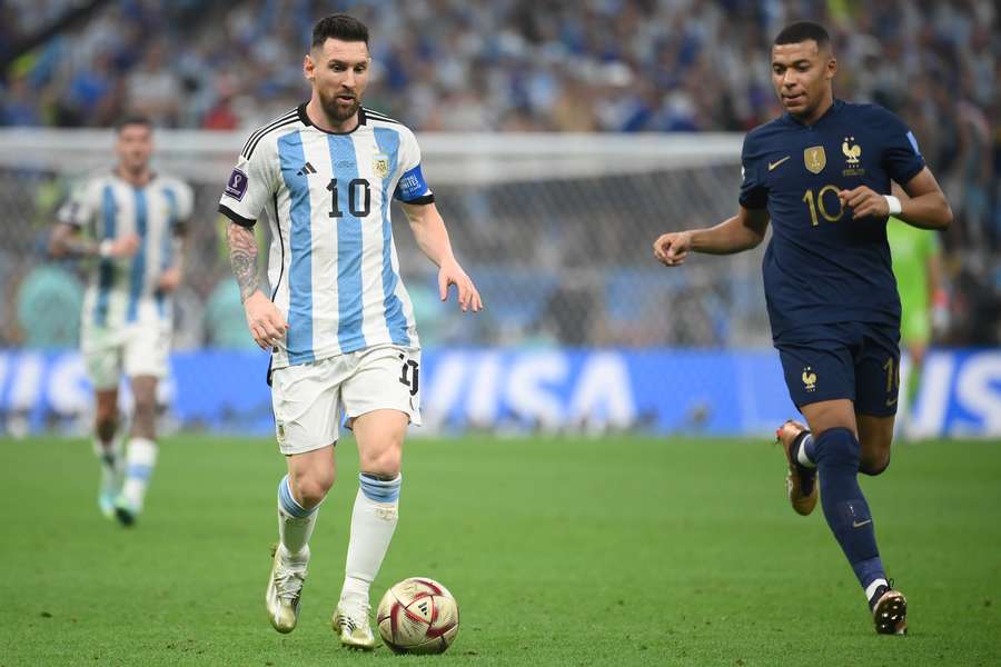 Messi e Mbappé foram as grandes estrelas da final