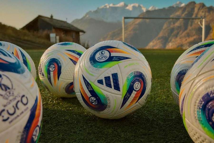 The ball that will be used in the competition