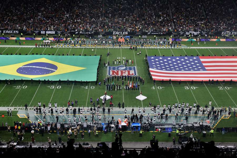 Brasil receberá pela segunda vez um jogo da temporada regular da NFL