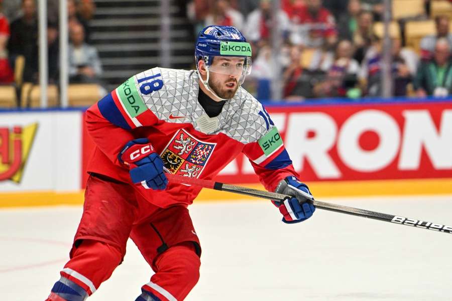 Filip Zadina na MS zatím posbíral čtyři body (1+3).
