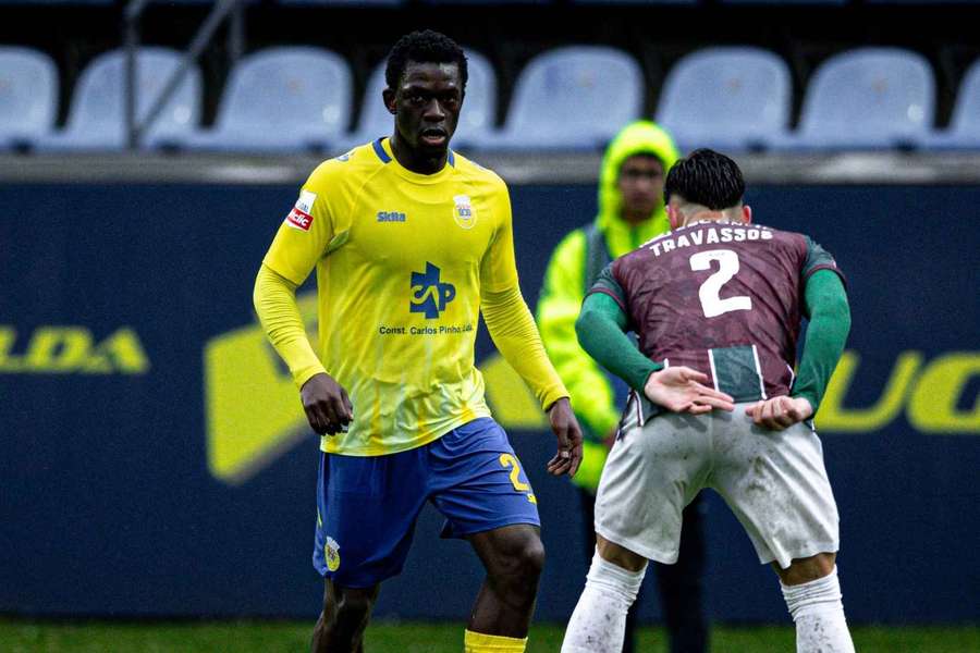 Amadou Danté ao serviço do Arouca