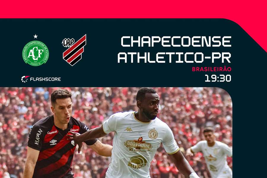 Chapecoense e Athletico-PR se enfrentam na noite desta segunda-feira (12) Chapecoense e Athletico-PR se enfrentam na noite desta segunda-feira (12)