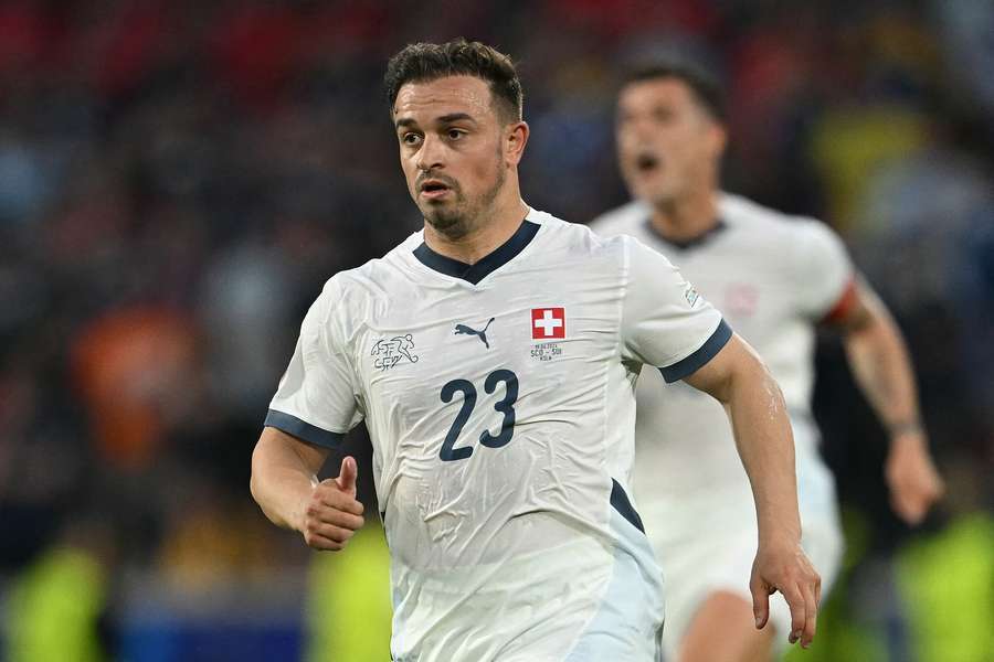 Shaqiri scored 32 goals for Switzerland