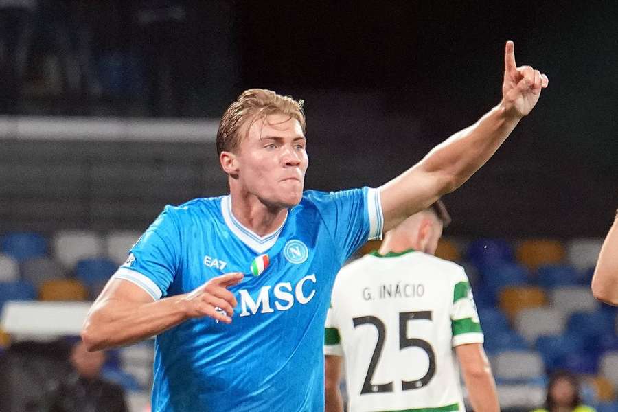 Rasmus Hojlund la Napoli
