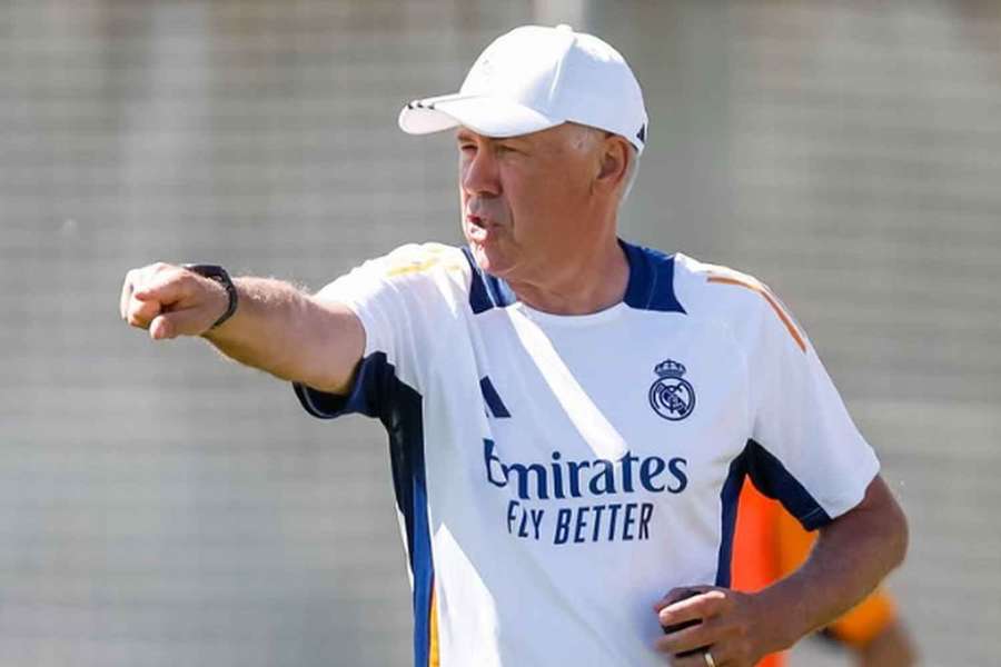 Trenér Realu Madrid Carlo Ancelotti