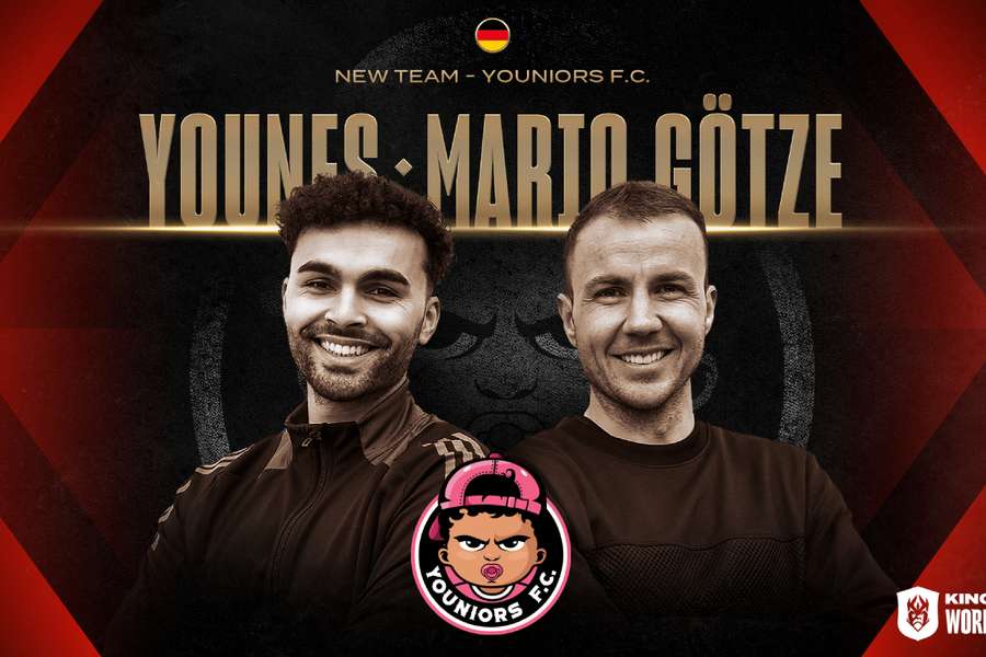 Mario Gotze será presidente de Youniors junto a Younes