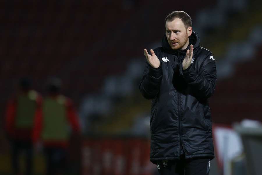 Ian Cathro, treinador do Estoril Praia