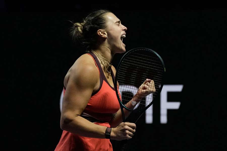 Aryna Sabalenková si zahraje na Turnaji mistryň o titul. Aryna Sabalenková si zahraje na Turnaji mistryň o titul.