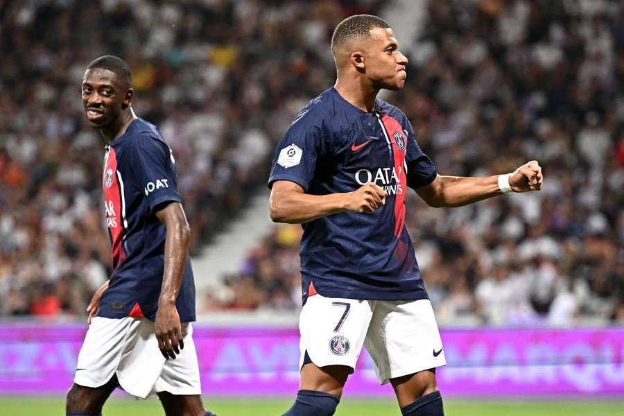 Mbappe came off the bench to score against Toulouse last week