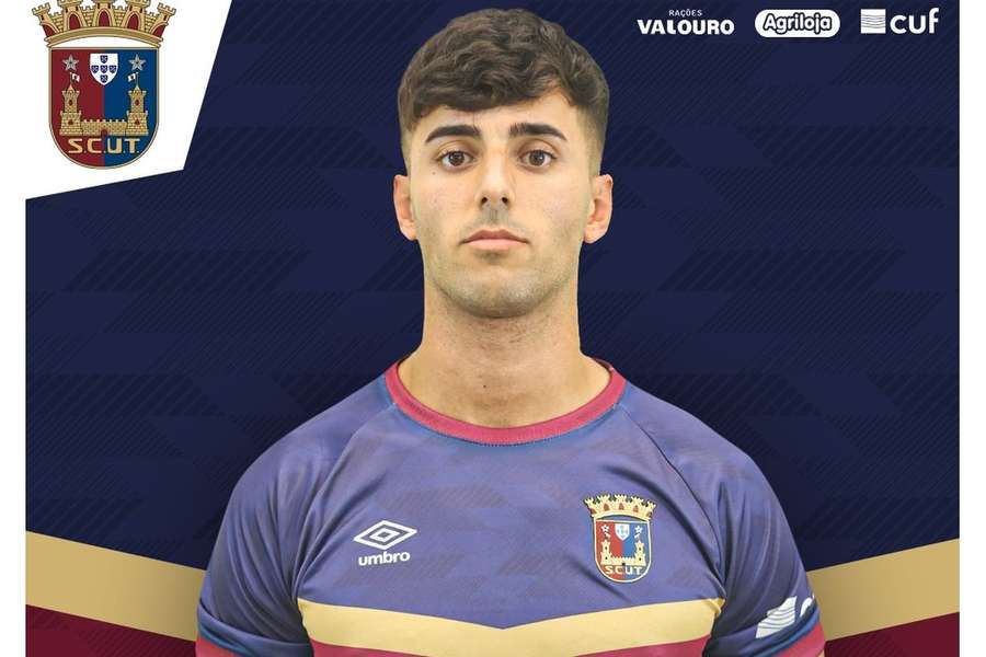 Alfaro com a nova camisola