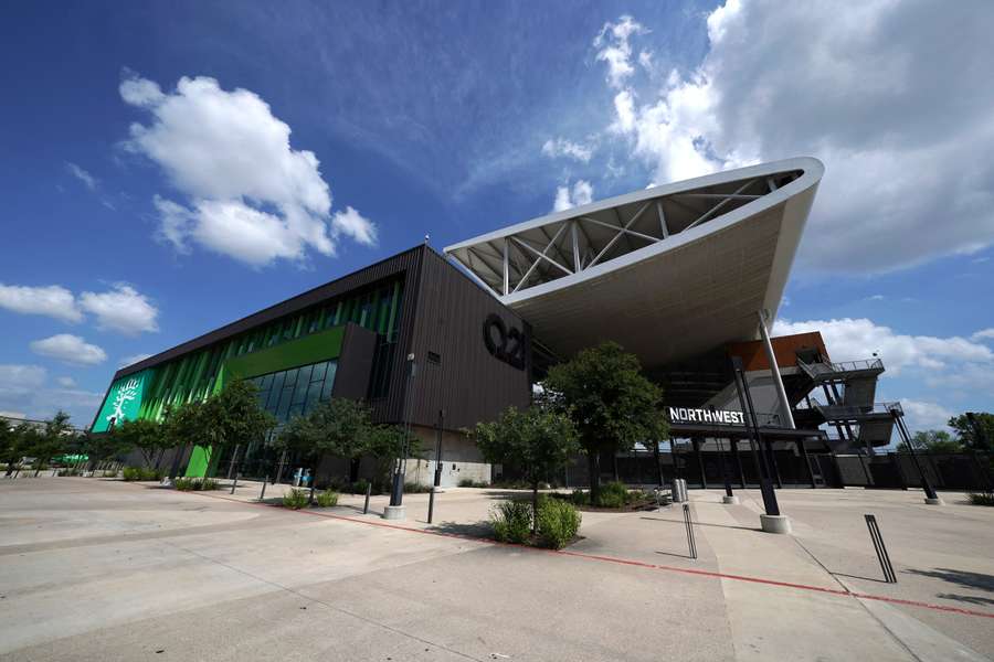 18 maja 2026 r.; Austin, Teksas, USA; Ogólny widok stadionu Q2 Stadium, wybranego przez Arabię Saudyjską na swoją bazę podczas MŚ FIFA 2026. 18 maja 2026 r.; Austin, Teksas, USA; Ogólny widok stadionu Q2 Stadium, wybranego przez Arabię Saudyjską na swoją bazę podczas MŚ FIFA 2026.