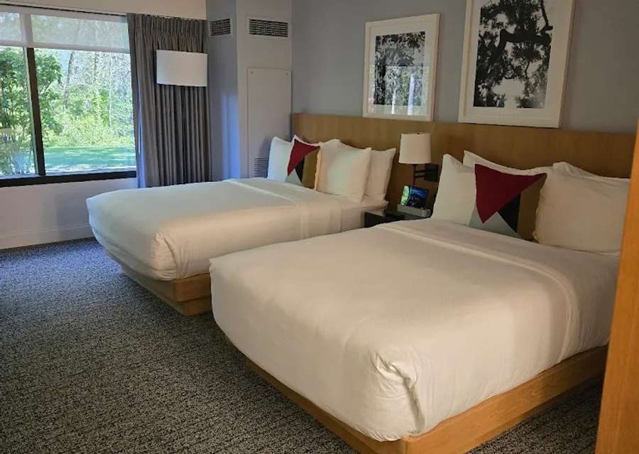 Um dos quartos do hotel The Ridge