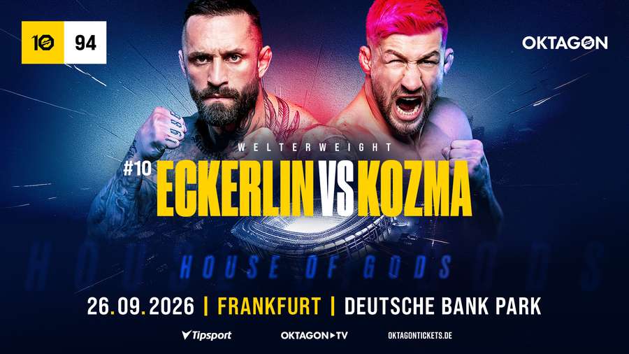 Eckerlin a Kozma se utkají na stadionu Eintrachtu Frankfurt. Eckerlin a Kozma se utkají na stadionu Eintrachtu Frankfurt.