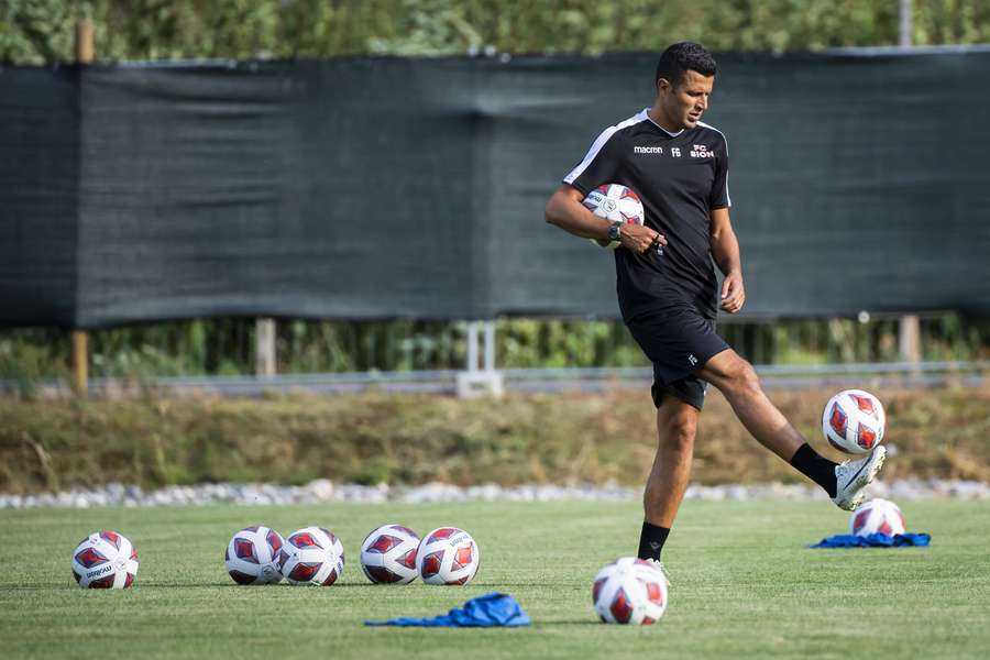 Fabio Grosso als coach bij FC Sion