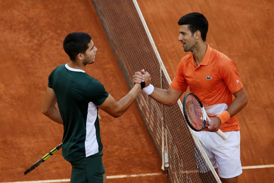 Alcaraz could meet Djokovic in the Rome final