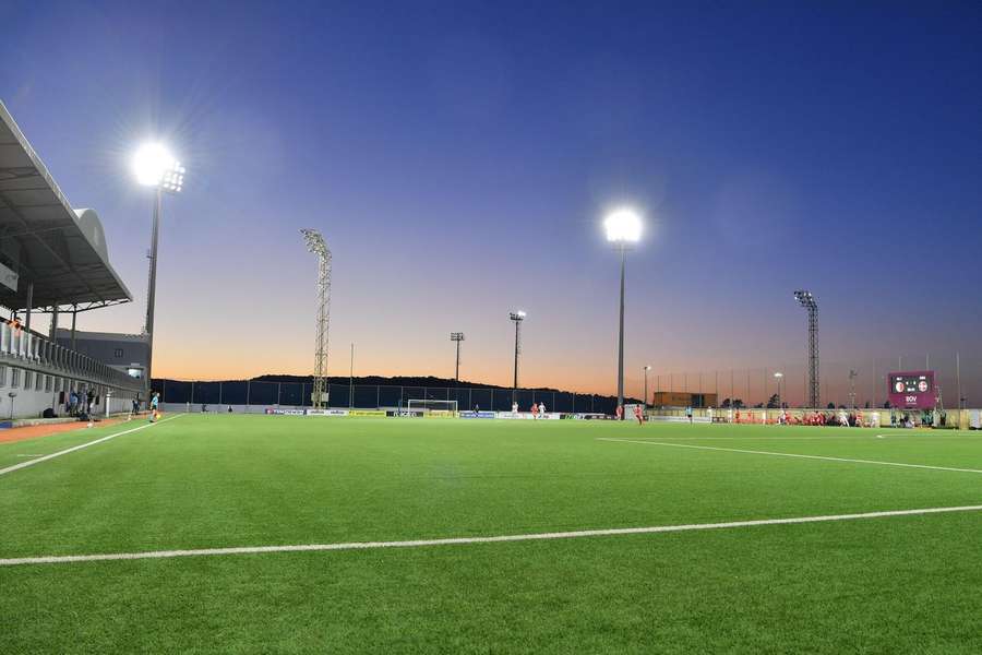 O Estádio Centenário em Ta' Qali, Malta