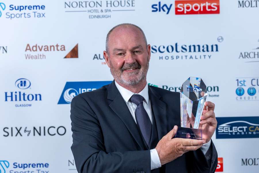 Steve Clarke, selecionador da Escócia Steve Clarke, selecionador da Escócia