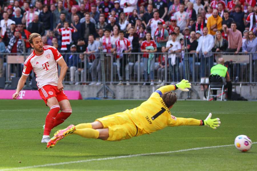 Harry Kane brilhou em vitória do Bayern de Munique