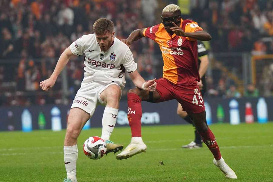 Victor Osimhen, avançado do Galatasaray Victor Osimhen, avançado do Galatasaray