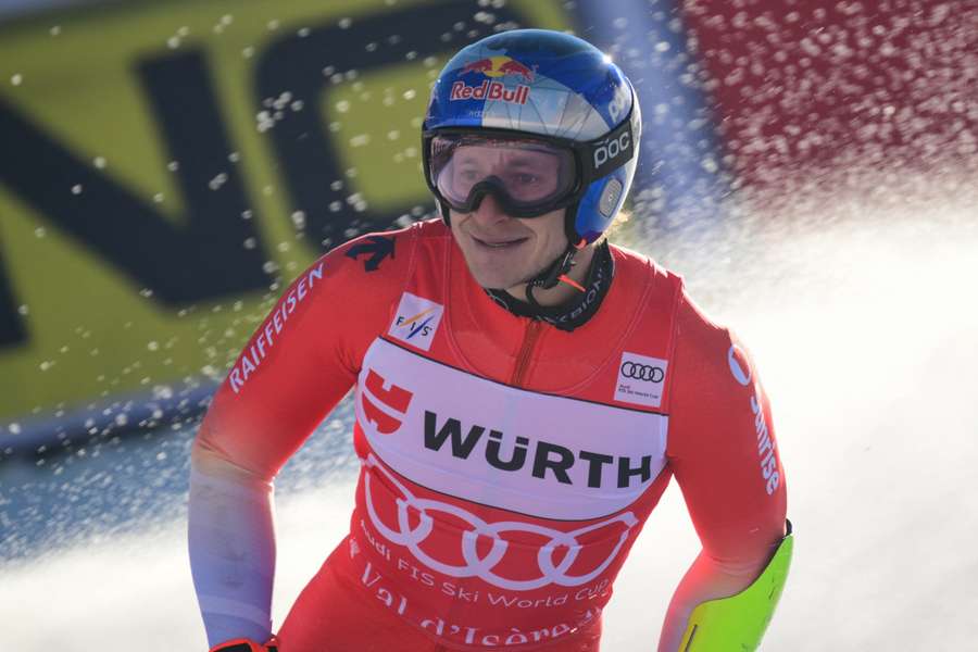 Odermatt à Val d'Isère samedi dernier.