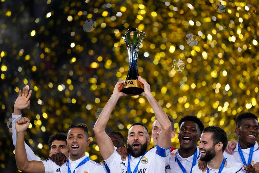 Karim Benzema könnte in diesem Jahr als einziger Spieler den Titel bei der Klub-WM verteidigen.