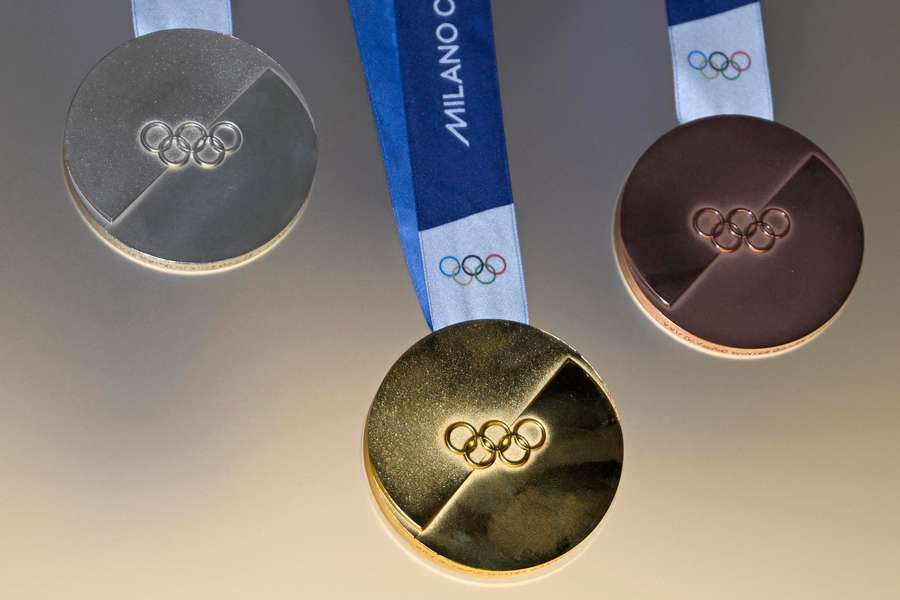 Les médailles des JO 2026.