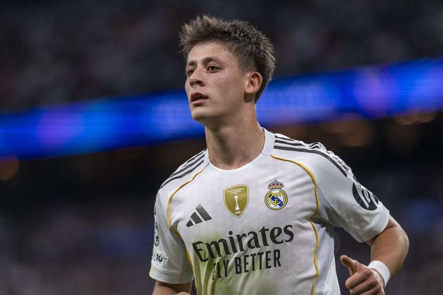 Real Madrid's Arda Guler could make a splash this Sunday