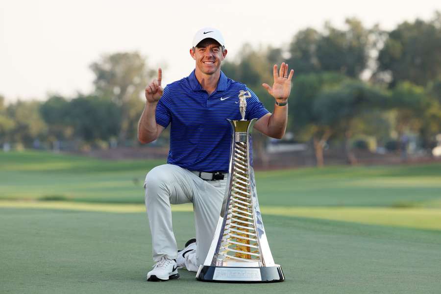 Es war bereits der 6. Gesamtsieg beim "Race to Dubai" für Rory McIlroy.