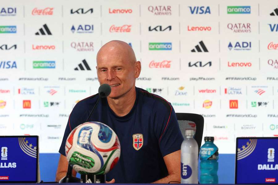 Norway head coach Stale Solbakken.