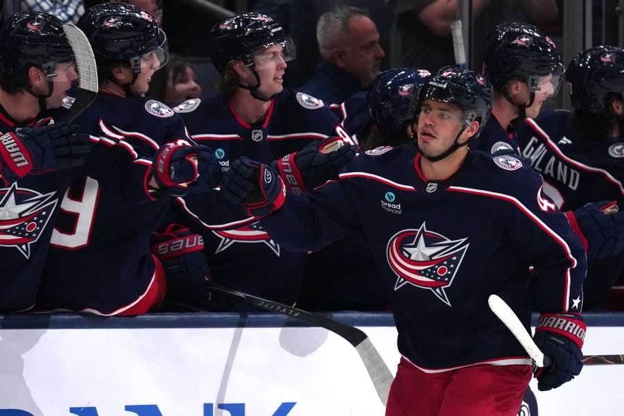 The Columbus Blue Jackets were among the winners in the NHL on Thursday. The Columbus Blue Jackets were among the winners in the NHL on Thursday.
