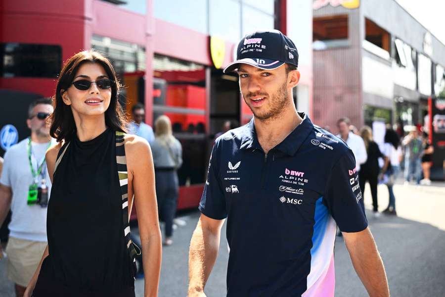Pierre Gasly à Monza ce week-end.