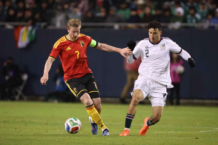 México empató con Bélgica