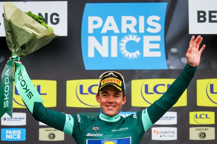 Mads Pedersen won the 6th stage of Paris-Nice