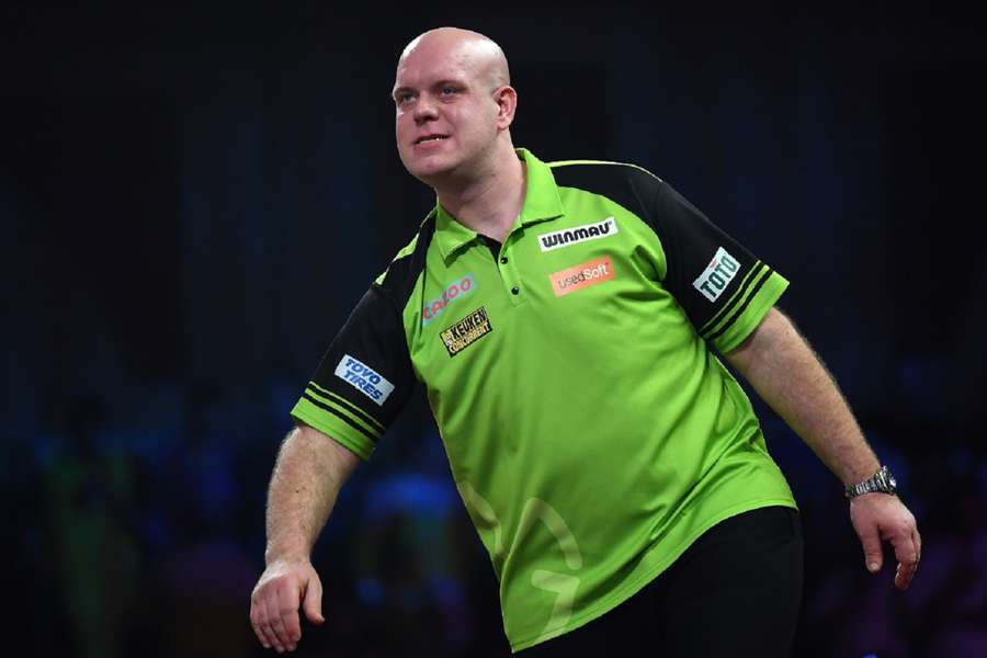 Michael van Gerwen voor vierde keer naar finale UK Open; tegenstander: Andrew Gilding